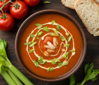 Rahasia Sup Tomat Segar Makanan Lezat untuk Menutrisi Kulit agar Tetap Cerah dan Awet Muda